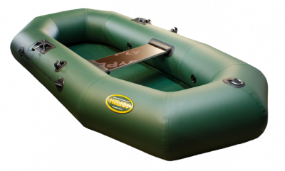 Лодка пвх Гелиос 23 (зеленый) весельная
