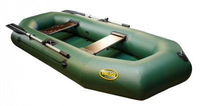 Гребная лодка ПВХ Гелиос 26 (зеленый)