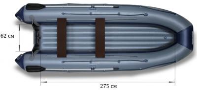 Лодка резиновая Флагман 380 IGLA